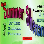 ‘Summer Shenanigans’ Musical Review presented by Sunrise Players at Sunrise United Methodist Church, Colorado Springs CO
