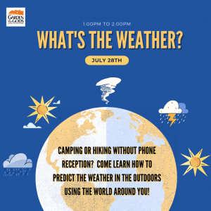 What’s the Weather? presented by Garden of the Gods Visitor & Nature Center at Garden of the Gods Visitor and Nature Center, Colorado Springs CO