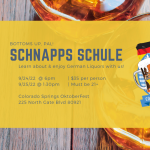 Gallery 2 - A flyer for the Schnapps Schule.