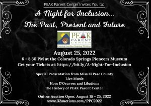 A Night for Inclusion: Our Past, Present and Future presented by  at Colorado Springs Pioneers Museum, Colorado Springs CO