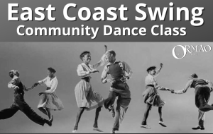 Community Dance Class: East Coast Swing presented by Ormao Dance Company at Ormao Dance Company, Colorado Springs CO