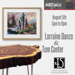 Lorraine Danzo and Tom Conter presented by 45 Degree Gallery at 45 Degree Gallery, Colorado Springs CO