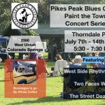 Paint the Town Blue: 2 Faces West presented by Pikes Peak Blues Community at Thorndale Park, Colorado Springs CO