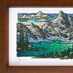 Gallery 2 - A painting of mountains by Patrick Kochanasz.