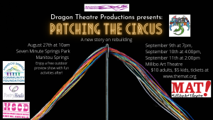 ‘Patching the Circus’ presented by Dragon Theatre Productions at Millibo Art Theatre, Colorado Springs CO