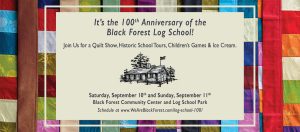 Black Forest Log School Centennial Celebration presented by Black Forest Community Club at Black Forest Community Center, Colorado Springs CO