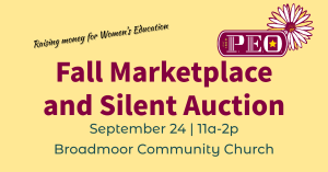 Fall Marketplace and Silent Auction presented by  at Broadmoor Community Church, Colorado Springs CO