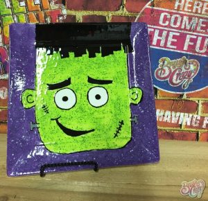 Frankenstein Plate Class presented by Brush Crazy at Brush Crazy, Colorado Springs CO