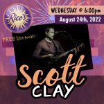 Scott Clay presented by Poor Richard's Downtown at Rico's Cafe, Chocolate and Wine Bar, Colorado Springs CO