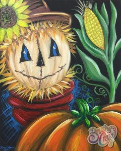 Scarecrow Fall Class presented by Brush Crazy at Brush Crazy, Colorado Springs CO