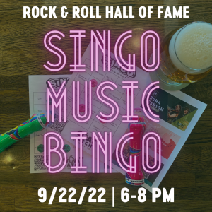SINGO Music Bingo: Rock & Roll Hall of Fame presented by Goat Patch Brewing Company at Goat Patch Brewing Company, Colorado Springs CO