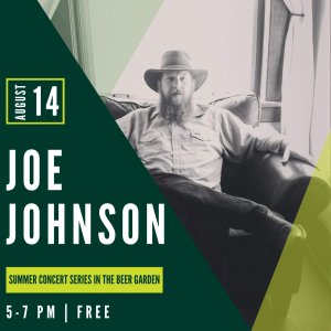 Summer Music Series in the Beer Garden: Joe Johnson presented by Goat Patch Brewing Company at Goat Patch Brewing Company, Colorado Springs CO