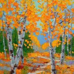 Between Green and Gold: “The Aspens Show” presented by Laura Reilly Fine Art Gallery and Studio at Laura Reilly Studio, Colorado Springs CO