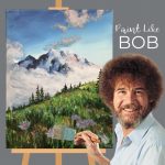 Bob Ross Paint and Sip presented by Painting With a Twist: West at Painting with a Twist West, Colorado Springs CO