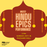 Hindu Epics Class Concert presented by Colorado College Music Department at Colorado College: Packard Hall, Colorado Springs CO