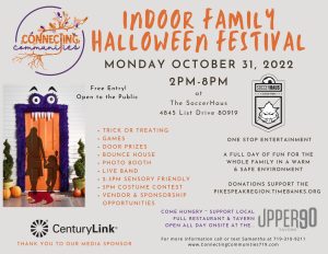 Indoor Family Halloween Festival presented by Connecting Communities at ,  