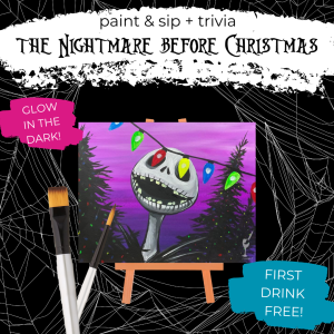 Jack’s Christmas Paint & Sip Trivia Night presented by Painting with a Twist: Downtown Colorado Springs at Painting with a Twist Colorado Springs Downtown, Colorado Springs CO