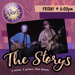 The Storys presented by Poor Richard's Downtown at Rico's Cafe, Chocolate and Wine Bar, Colorado Springs CO