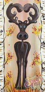 ‘Moose Cuteness’ Painting Class presented by Brush Crazy at Brush Crazy, Colorado Springs CO
