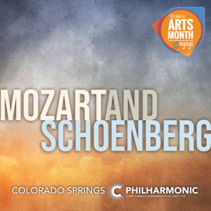 ‘Mozart & Schoenberg’ presented by Colorado Springs Philharmonic at Ent Center for the Arts, Colorado Springs CO