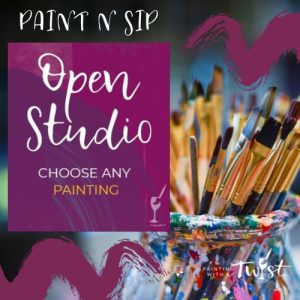 Paint and Sip Open Studio presented by Painting with a Twist: Downtown Colorado Springs at Painting with a Twist Colorado Springs Downtown, Colorado Springs CO