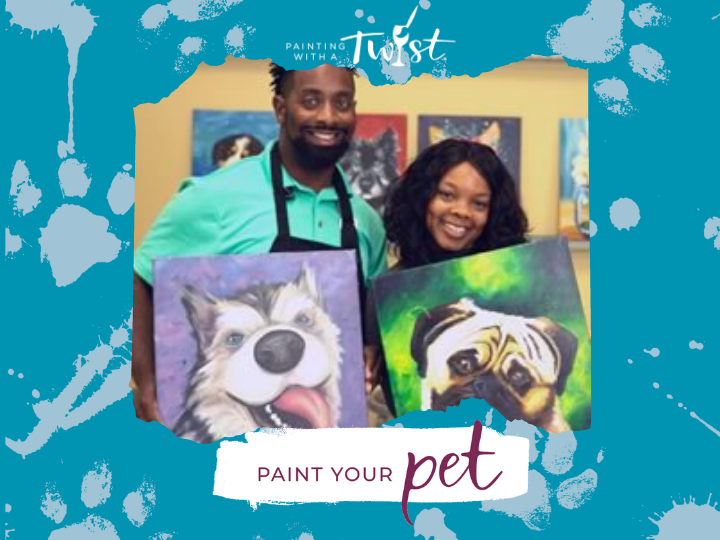 Paint Your Pet Class presented by Painting With a Twist: West at Painting with a Twist West, Colorado Springs CO