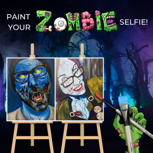 Paint Your Zombie Selfie presented by Painting with a Twist: Downtown Colorado Springs at Painting with a Twist Colorado Springs Downtown, Colorado Springs CO