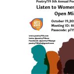 Poetry 719 Festival: Listen to Women of Color presented by Poetry 719 at Online/Virtual Space, 0 0