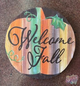 Pumpkin ‘Welcome Fall’ Painting Class presented by Brush Crazy at Brush Crazy, Colorado Springs CO