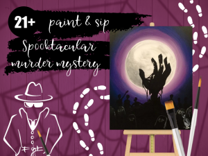 Paint & Sip Murder Mystery presented by Painting With a Twist: West at Painting with a Twist West, Colorado Springs CO