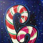 Candy Cane Fun Painting Class presented by Brush Crazy at Brush Crazy, Colorado Springs CO
