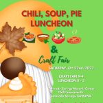 Chili, Soup, Pie Luncheon & Craft Sale presented by  at Masonic Grand Lodge, Colorado Springs CO