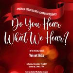 Do You Hear What We Hear? presented by America the Beautiful Chorus at Sunrise United Methodist Church, Colorado Springs CO