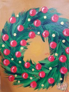 Festive Fir Painting Classes presented by Brush Crazy at Brush Crazy, Colorado Springs CO