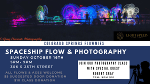 Flow & Photography presented by  at Lightspeed Curations & Workshops, Colorado Springs CO