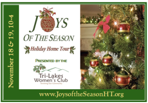 Joys of the Season Holiday Home Tour presented by Tri-Lakes Women's Club at ,  