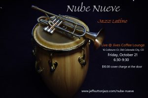 Live at Jives with Nube Nueve presented by  at Jives Coffee Lounge, Colorado Springs CO