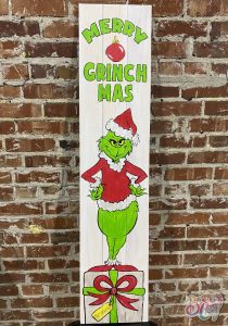 Merry Grinchmas Sign Class presented by Brush Crazy at Brush Crazy, Colorado Springs CO