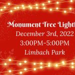 Monument’s Annual Tree Lighting presented by Town of Monument at Limbach Park, Monument CO