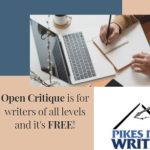 Open Critique presented by Pikes Peak Writers at Online/Virtual Space, 0 0