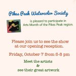 Pikes Peak Watercolor Society Fall 2022 Member Show presented by Pikes Peak Watercolor Society at St George's Anglican Church, Colorado Springs CO