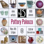 Pottery Palooza 2022 presented by 45 Degree Gallery at 45 Degree Gallery, Colorado Springs CO