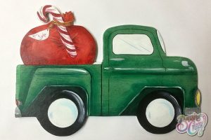 Santa’s Christmas Truck Painting Class presented by Brush Crazy at Brush Crazy, Colorado Springs CO