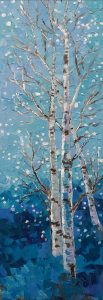 ‘The Aspens Dream of Snow’ presented by Laura Reilly Fine Art Gallery and Studio at Laura Reilly Studio, Colorado Springs CO