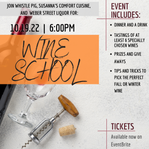 Wine School: A Tasting Experience of Fall and Winter Wines presented by  at ,  
