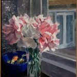 Gallery 4 - A painting of a flower vase