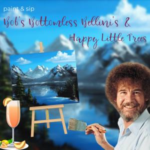 Bob Ross Paint & Sip presented by Painting With a Twist: West at Painting with a Twist West, Colorado Springs CO