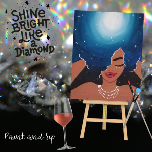 Bright Like A Diamond Paint & Sip presented by Painting with a Twist: Downtown Colorado Springs at Painting with a Twist Colorado Springs Downtown, Colorado Springs CO