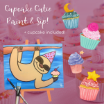 Cupcake Cutie Paint & Sip presented by Painting With a Twist: West at Painting with a Twist West, Colorado Springs CO