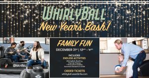 Family New Year’s Eve Bash presented by  at WhirlyBall, Colorado Springs CO